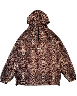 mysimplicated Water Repellent Windbreaker - Brown