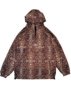 mysimplicated Water Repellent Windbreaker - Brown