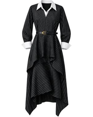 Lumina Eligma Aurelia Sculpt Dress - Black