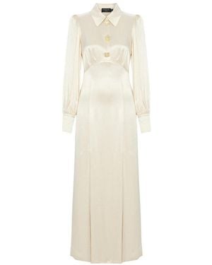 Exquise Neutrals Alivia Long Dress – Ecru - White