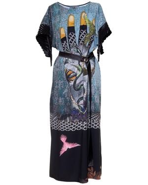 ARTISTA Fortune Long Dress - Blue