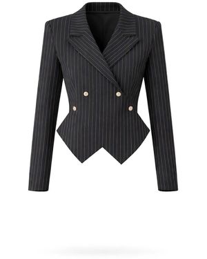 Lumina Eligma Sovereign Crop Jacket - Black