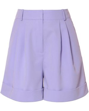 AGGI by HALEWSKI Nancy Lavender Bermuda Shorts - Purple