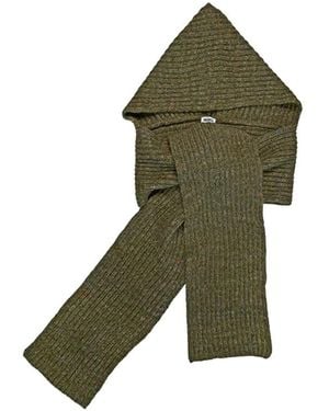 Mabli Moya Hooded Scarf - Green