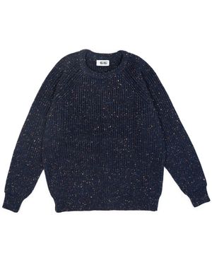 Gigi Knitwear Adam Fisherman Jumper - Blue