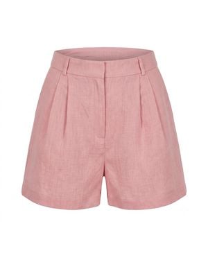Yumi Kim Piko Linen Short - Pink