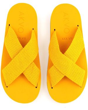 Akvo Koro Verna Sandal - Yellow