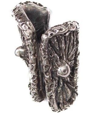 GYUNIA Fungo Single Ear Cuff - White