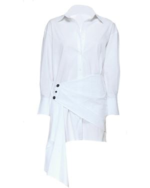 Mirimalist Eddy Shirt Dress - Blue