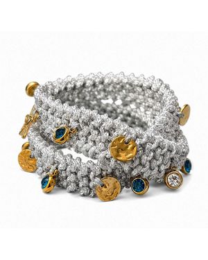 Hilo De Mar Double Bracelet - Grey