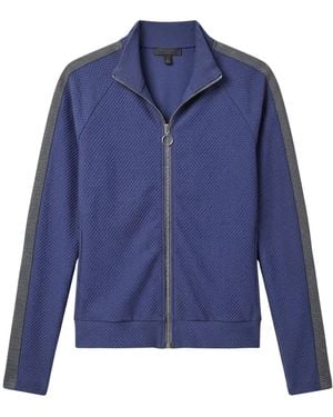 Altra Volta Jacquard Zip Jacket - Blue