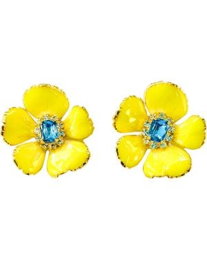 The Pink Reef Small Buttercup Floral - Yellow