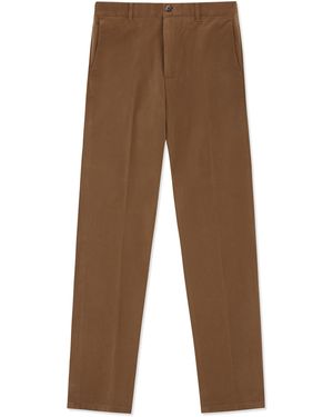 Gresham Blake Cotton Stretch Chino - Brown