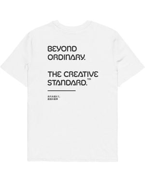 Anchor and Crew Beyond Ordinary Creative Standard Organic Cotton T-Shirt - White