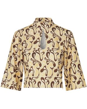 Mary Dickow Neutrals Nelly Top - Natural