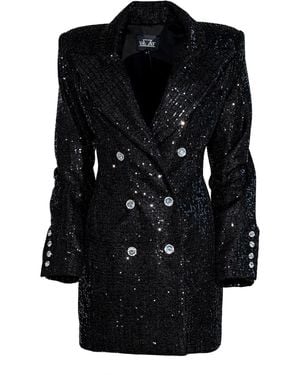 Vazaf Diamond Dress - Black