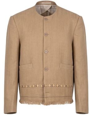 Collected Xx Neutrals Pashmina Prince Jacket - Natural