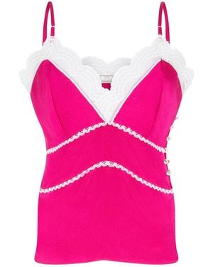 Lisa The Label Le Jardin Plumerella Cami - Pink