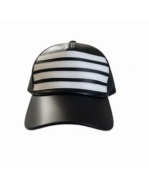 Ruko B Lambskin Hat - Black