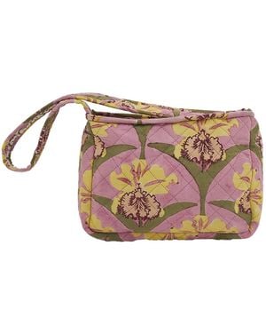 Manuela Cabrales Trianae Block Print Shoulder Bag - Pink