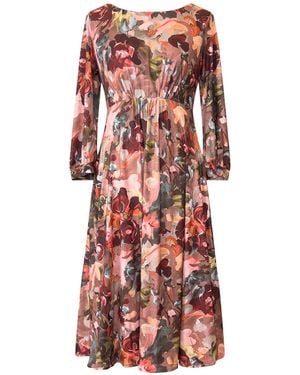 Alie Street London Charlie Midi Dress - Red