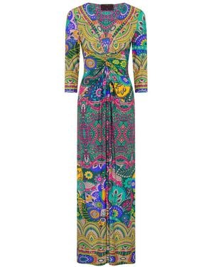 Beatrice von Tresckow Kaleidoscope Lola Maxi Dress - Blue