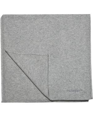 Bel Cashmere Big Knitted Scarf - Gray