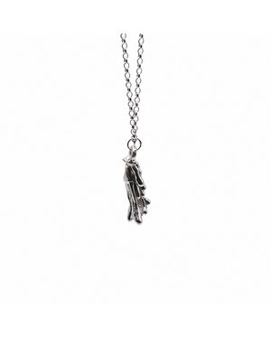 Moca Jewellery Drop Necklace - Metallic