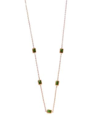 Isaiah 54:17 The Emerald Necklace - Metallic