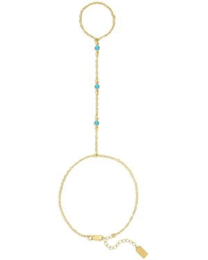 SET & STONES Cyrus Hand Chain - Metallic