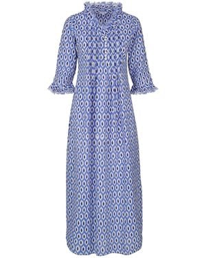 At Last Annabel Cotton Maxi Dress - Green