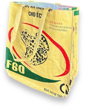 Torrain Recycled Bags Frog Simple Tote - Yellow