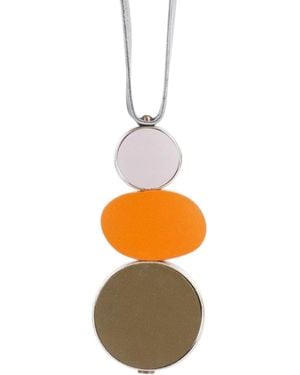 Svetlana Vukov Elipse Necklace - Orange