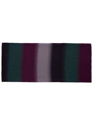Peraluna Color Transition Knit Shawl - Black
