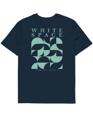 Anchor and Crew Fifteen Space Editions Organic Cotton T-Shirt - Blue