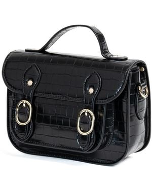 Jpo Neutrals Atherton Petite Satchel - Black