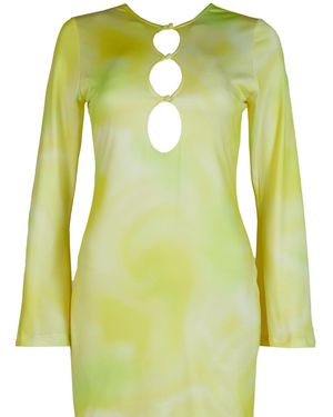 Herfetch Mini Hamptons Dress-Multi - Green