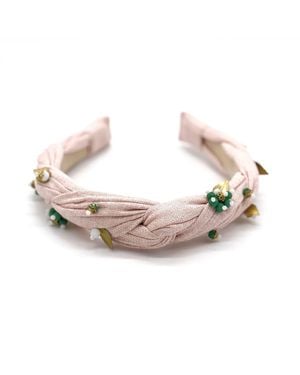 ADIBA Cutrone Handmade Headband - Pink