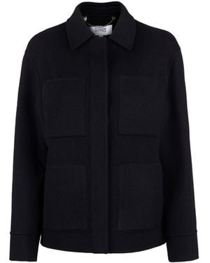 Guards London Joanna Wool Cashmere Short Jacket - Black