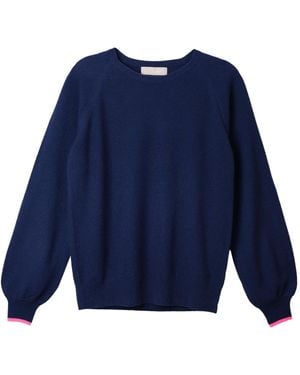 Cove Matilde Textured Jumper - Blue