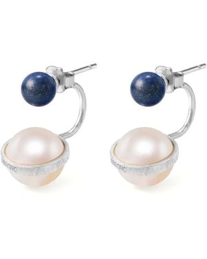 Freqnc Atelier Orphic Cosmic Egg Earrings - Blue