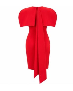 Freak Vault Scarlet Cape Dress - Red