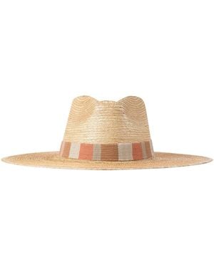 SUNSHINE TIENDA Neutrals Yolanda Palm Hat - Natural