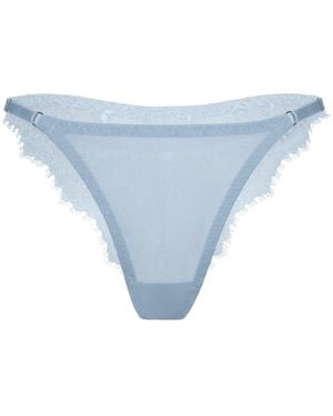 Daily Underwear Adjustable Brazilian Knickers Eden - Blue