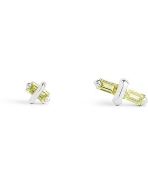 Kasun Candy Kiss Earrings - Metallic