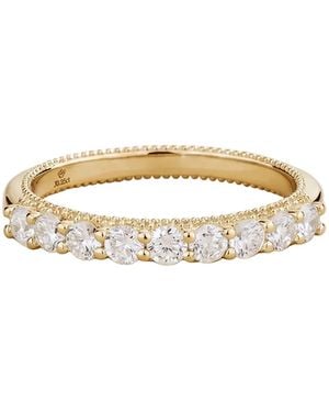 Juvetti Tempo Diamond Half Eternity Ring - Metallic
