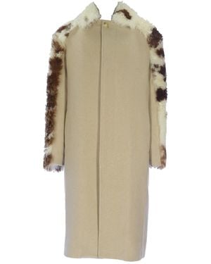 Von Der Sebastian Neutrals Alberto Coat - Natural