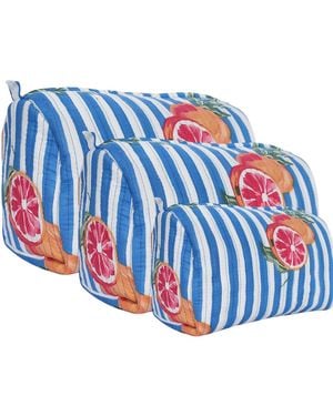 Conscious Yoga Collective The Summer Fruits Travel Set Oranges - Blue