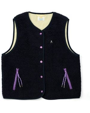 ALOFT Windproof Fleece Gilet - Black