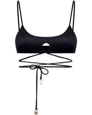 Bianca Resortwear Romi Bikini Top - Black